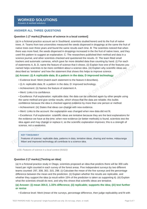 Questions preview