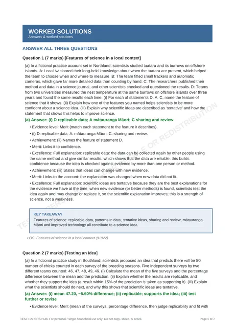 Questions preview