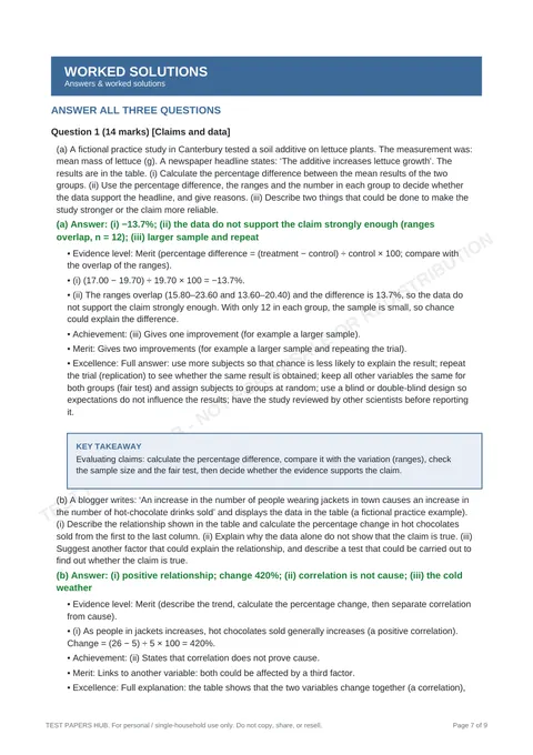 Questions preview