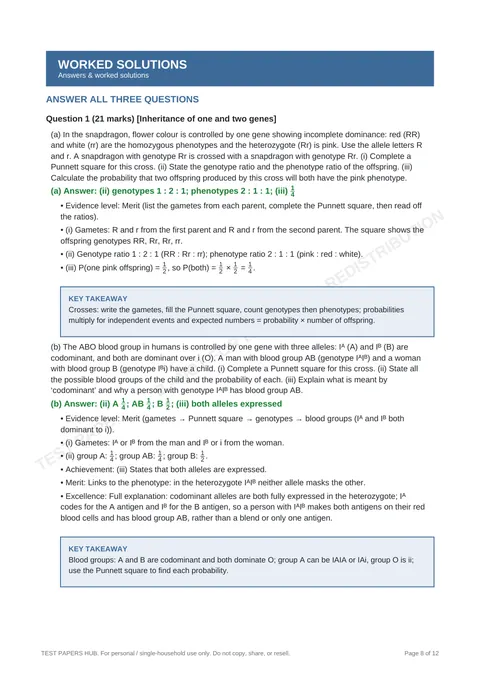 Questions preview