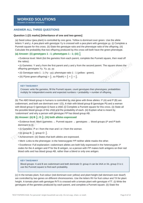Questions preview