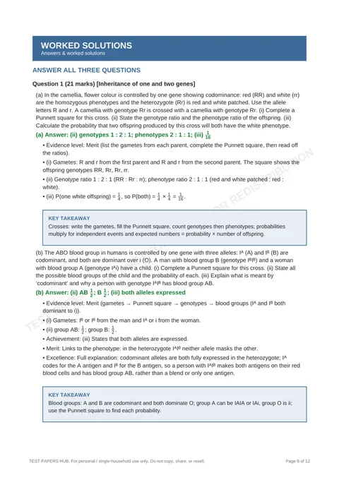 Questions preview