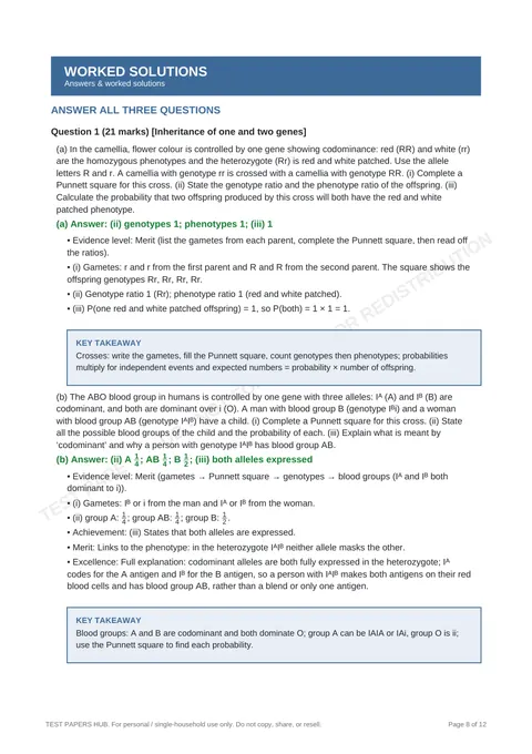 Questions preview