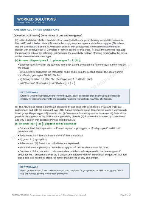 Questions preview
