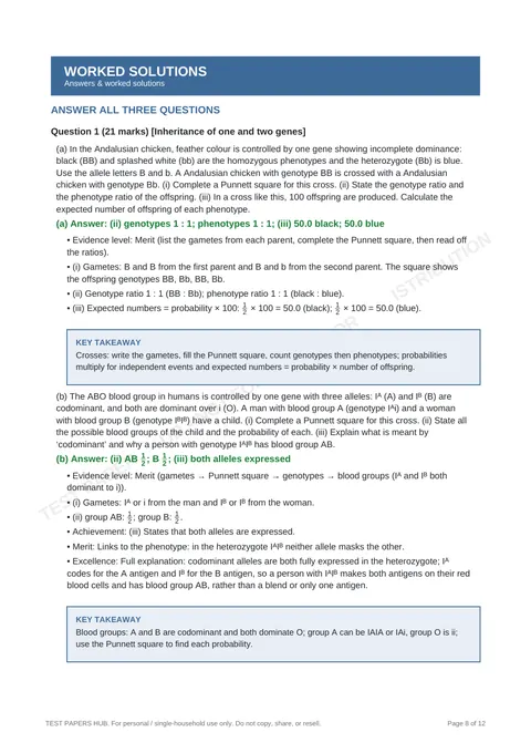 Questions preview