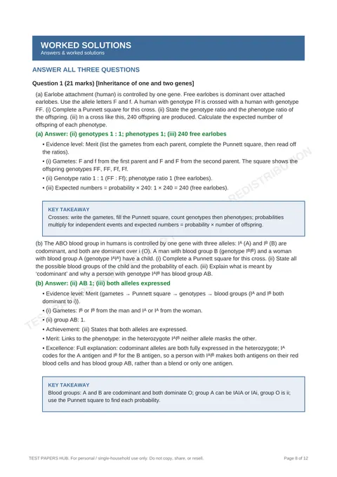Questions preview