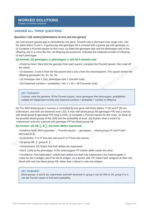 Questions preview