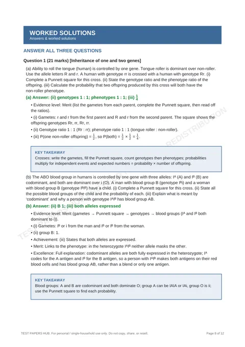 Questions preview