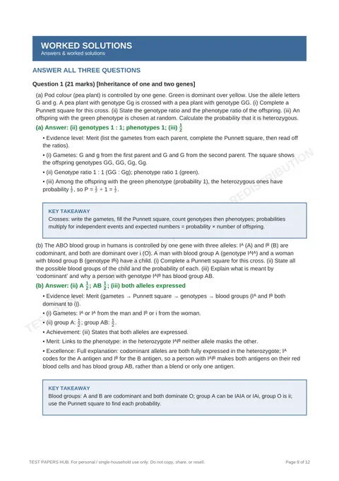 Questions preview