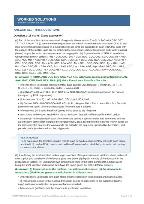 Questions preview
