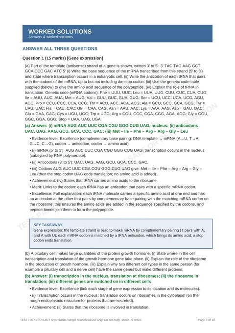 Questions preview
