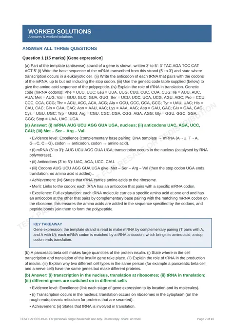 Questions preview