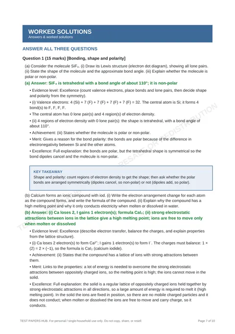 Questions preview