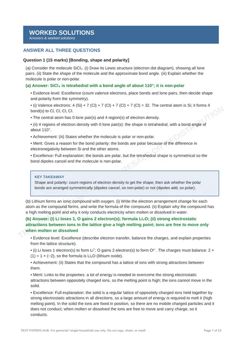 Questions preview