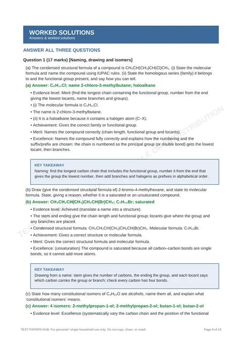 Questions preview