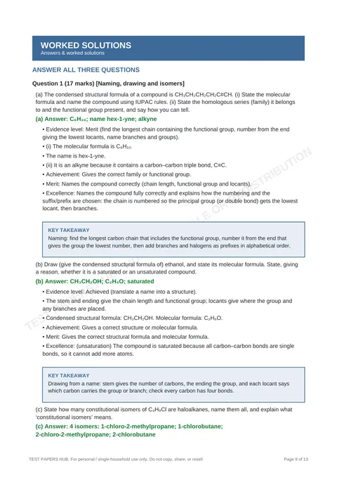 Questions preview