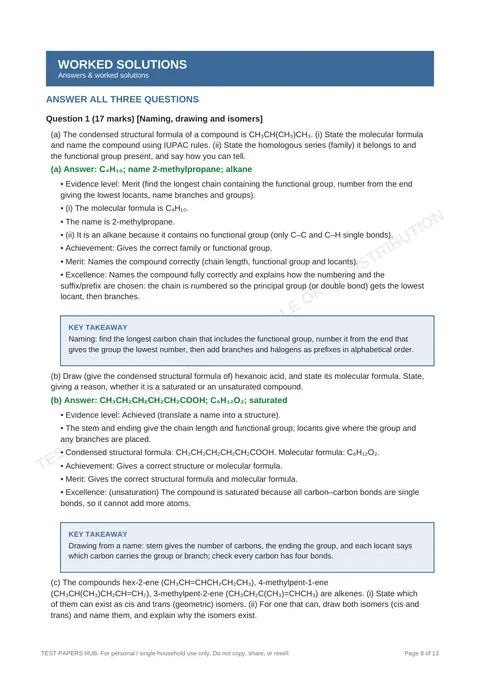 Questions preview