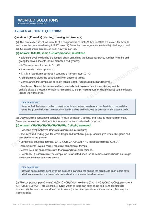 Questions preview