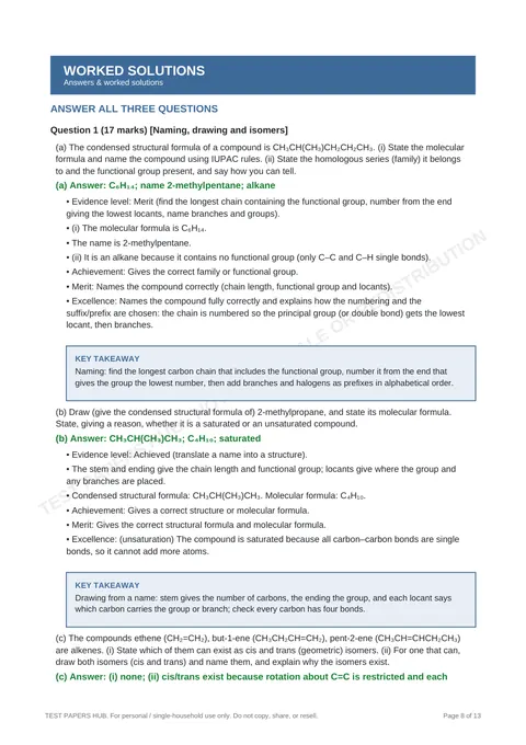 Questions preview