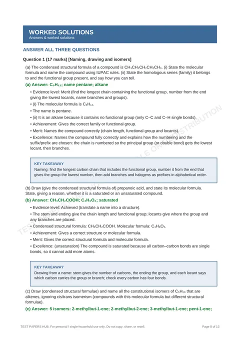 Questions preview