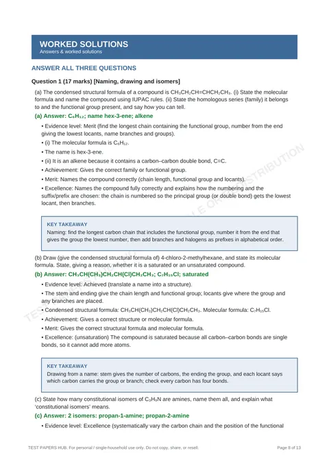 Questions preview