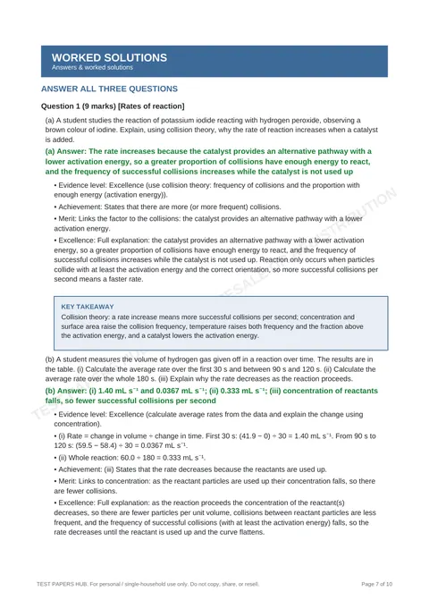 Questions preview