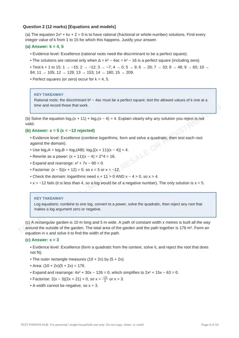 Solutions preview