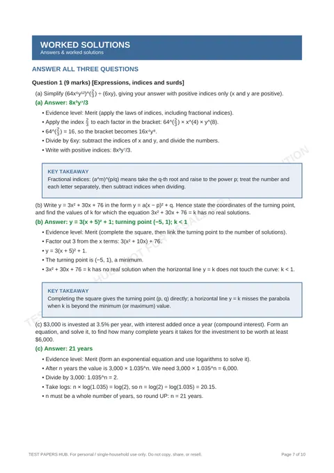 Questions preview