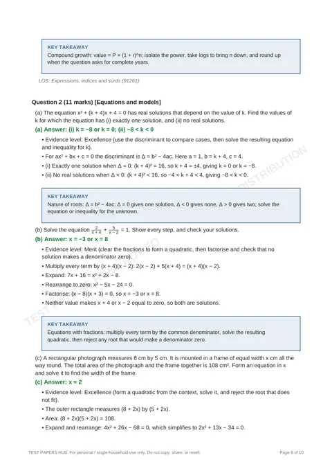 Solutions preview