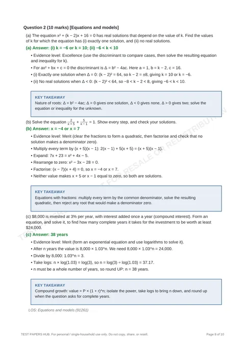 Solutions preview