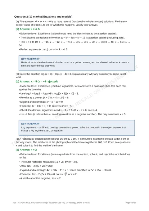 Solutions preview