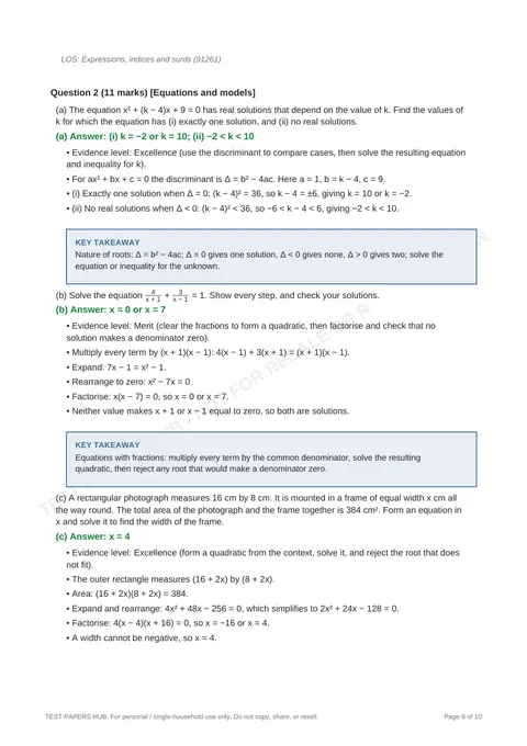 Solutions preview