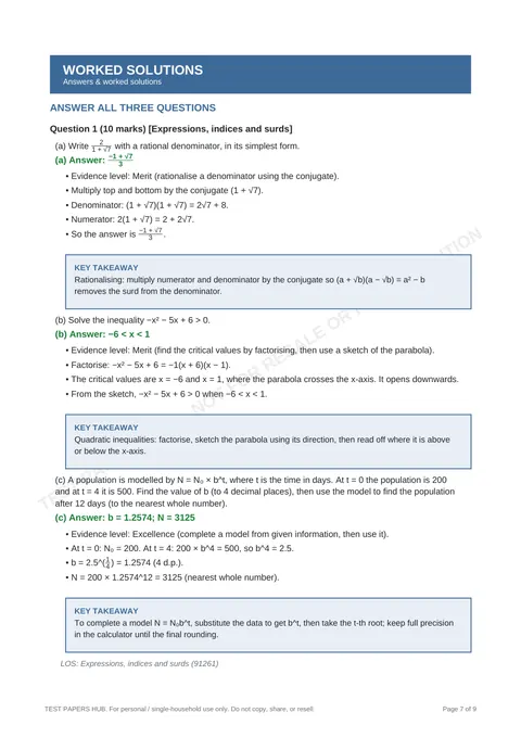 Questions preview