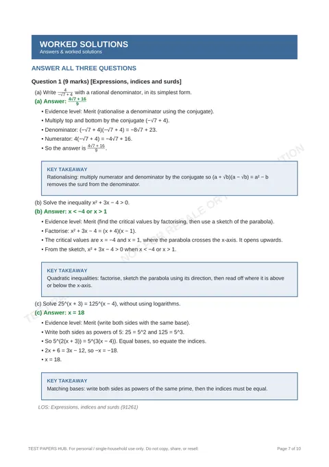 Questions preview