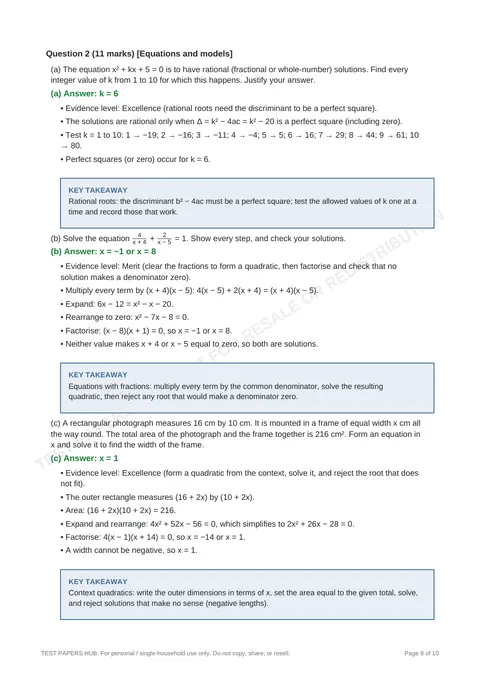 Solutions preview