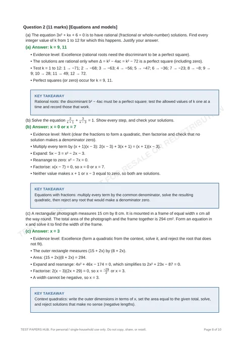 Solutions preview