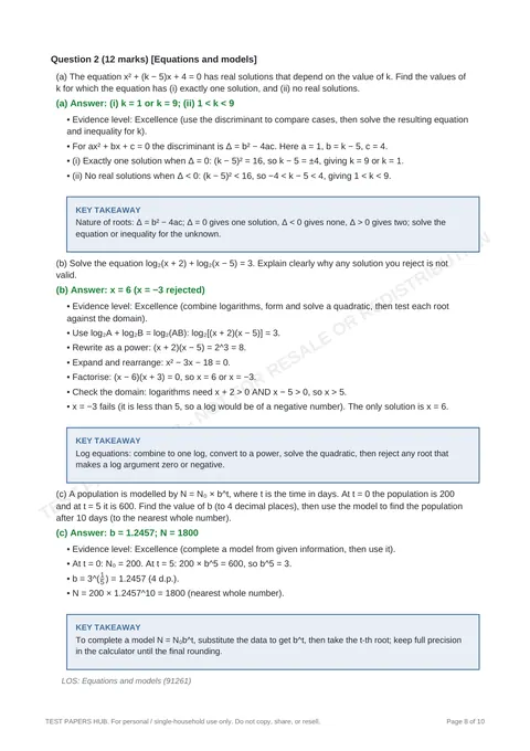 Solutions preview