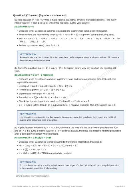 Solutions preview