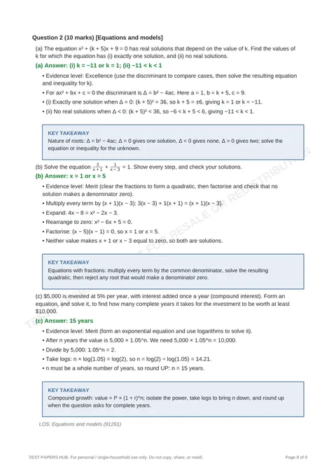 Solutions preview