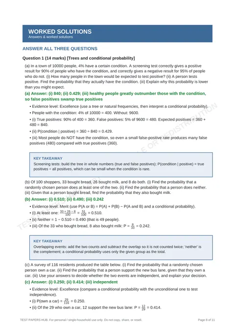 Questions preview