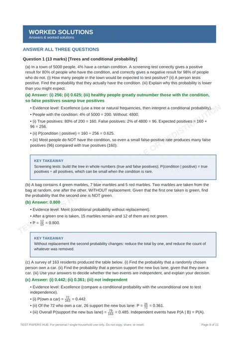Questions preview