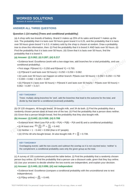 Questions preview