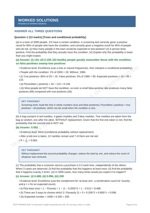 Questions preview
