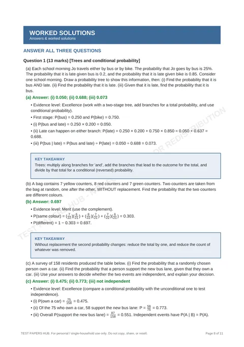 Questions preview