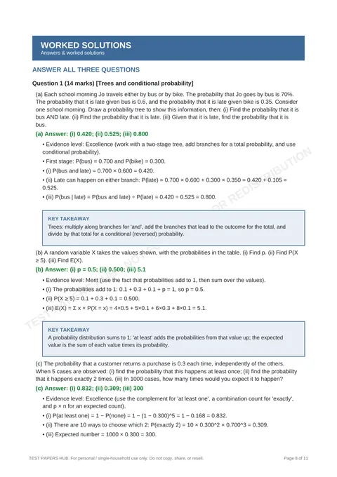 Questions preview