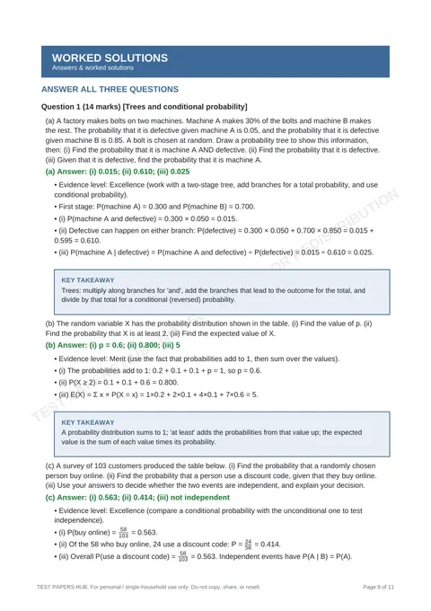 Questions preview
