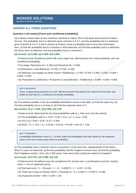 Questions preview