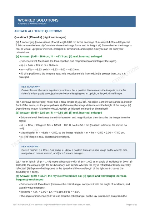Questions preview
