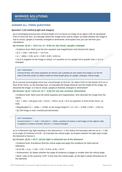Questions preview