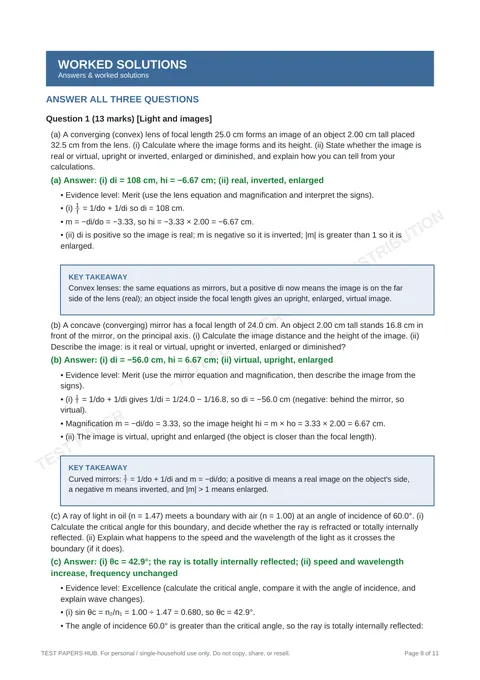 Questions preview